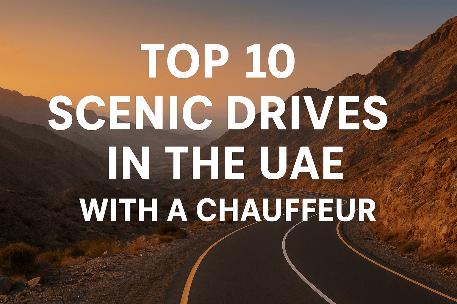 Top 10 Scenic Drives in the UAE